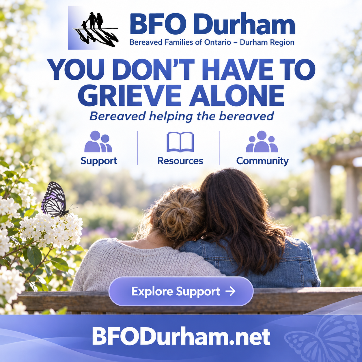 Bereaved Families of Ontario — Durham Region — Square